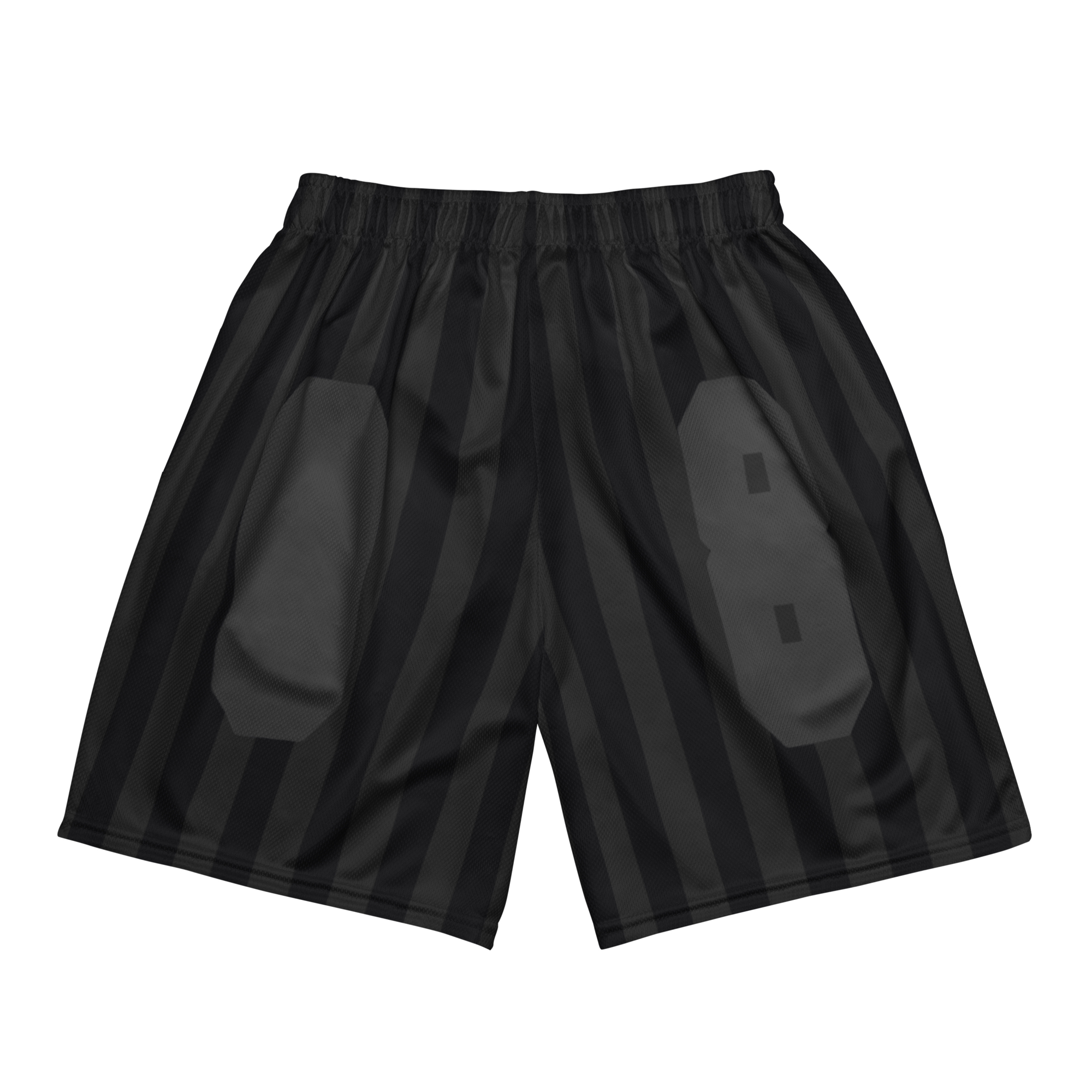 Club Striped Mesh Shorts (Dark Navy/Dark Grey)