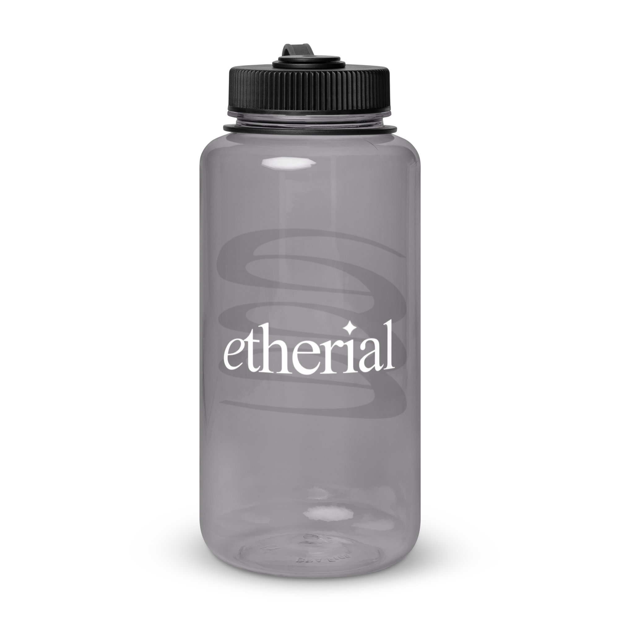 etherial plastic water bottle